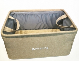 00086 Square Pet House Dog Bed Pet Products Khaki