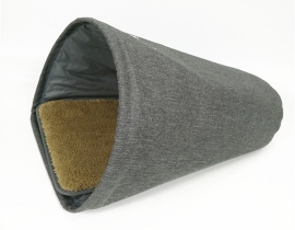 00079 Basics Pet Cave Beds for Small Dogs Grey