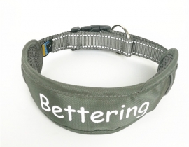 06046 Pet Reflective Pet Collar Grey