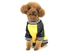 Thermal Transfer Pattern Baseball Shirt_Yellow