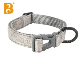 2022 High Quality Leathaire Adjustable Dog Collar