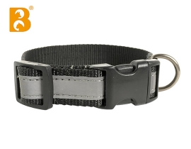 2022 Wholesale Super Reflective Adjustable Pet Dog Break-Away Collar