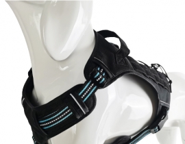 2023 High Quality Tactical Dog Harness with Handle, Easy Control Service Dog Harness for Small Medium Large Dogs Training Walking