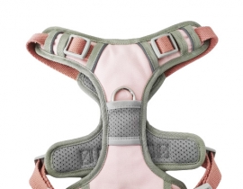 2023 Adjustable Dog Harness with Reflective Stripes for Walking, Jogging, Heavy-Duty Full Body No Pull Vest with Leash D-Ring,