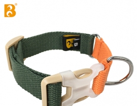 2023 New Design Polyester Buckle Dog Collar