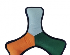 2022 Tricolor Fashionable Outdoor Interative Chewing Toy for Small and Big Dog