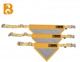 2023 Factory Manufacture Reflective Adjustable Buckle Bandana Dog Collar