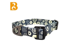 2023 Manufacture Adjustable Customizable Print Aluminium Alloy Dog Collar