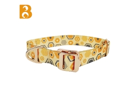 2023 Manufacture Adjustable Customizable Print Aluminium Alloy Dog Collar