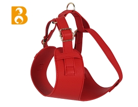 Pet Harness Fashion Pet Products High Quality PU Dog Supplies