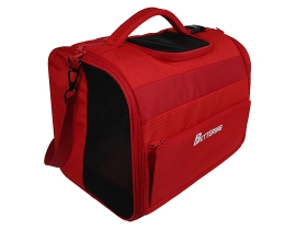 2023 Red Casual Fashion Breathable Pet Backpack Shoulder Bag Cat Carrier
