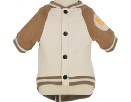 Dog Clothing Fashion Warm Sports Cute Dog Baseball Uniform Jacket Coat