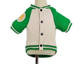 Dog Clothing Fashion Warm Sports Cute Dog Baseball Uniform Jacket Coat