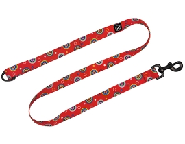 Pet Fashion Rainbow Printing Polyester Strong Dog Leash
