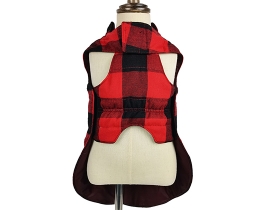 Reversible Dog Jacket Winter Warm Dog Jacket Outdoor Customized Waterproof Dog Jacket