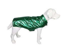 Stylish Sliver Dog Jacket New Design Winter Dog Coldproof Dog Coat Waterproof Outdoor Dog Clothes