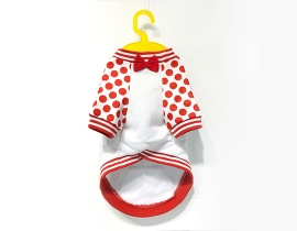Little Gentlemen Polka-Dot Pattern T-shirt
