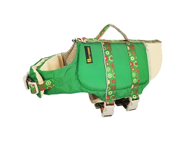 2023 Float Removable Machine Washable Print Dog Life Jacket