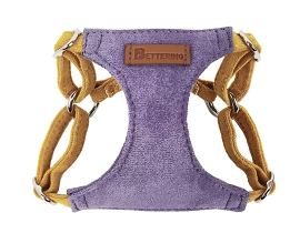 Small Cat Dog Suede Harness Soft Waterproof Pet Harness for Puppy Dof