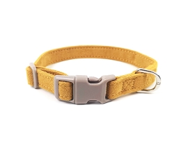 Customized Multi Colors Dog Collar Cat Collar Outdoor Adjustable Soft Suede Pet Collar