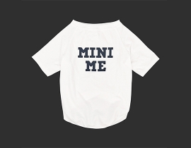 Cute Dog T-Shirt Breathable Dog T-Shirt Pet Homewear Customized Summer Simple Dog Clothing